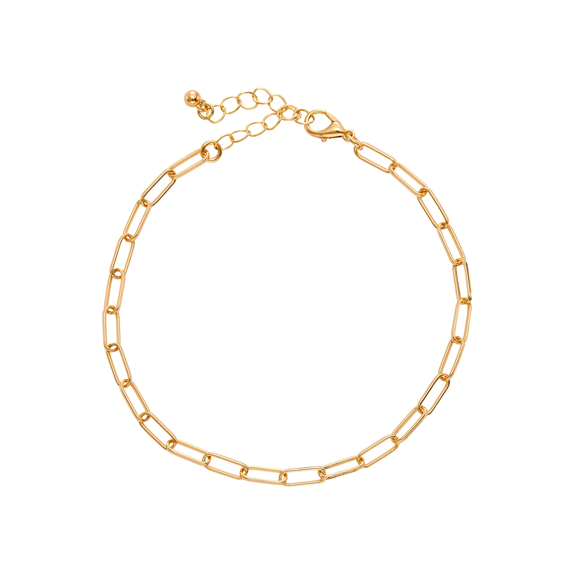ARRIA Layered Pearl Anklet for Women - 14K Gold Plated & White Gold Tone - Image 4