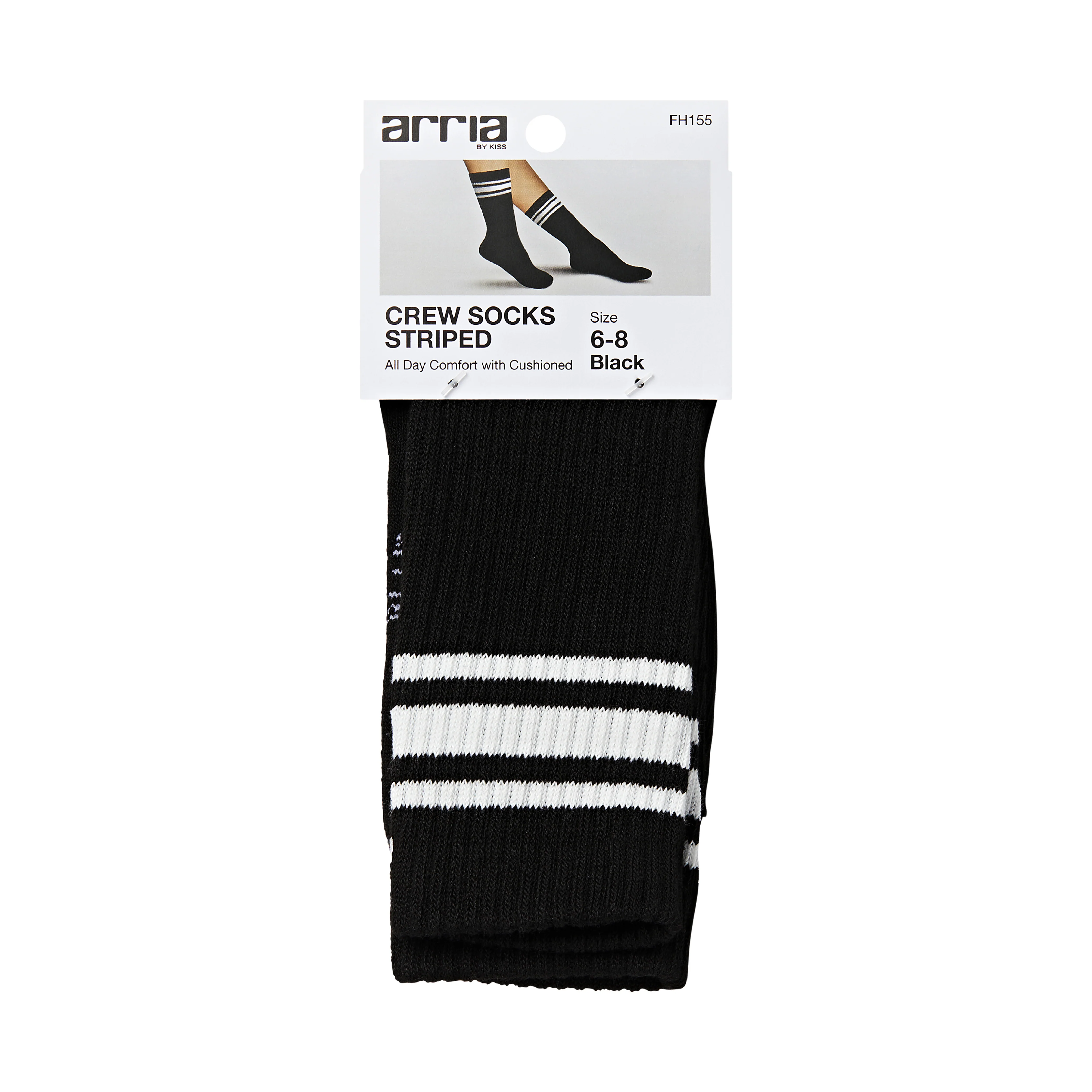Arria Premium Cushioned Crew Socks - Everyday Cotton Blend - Image 13