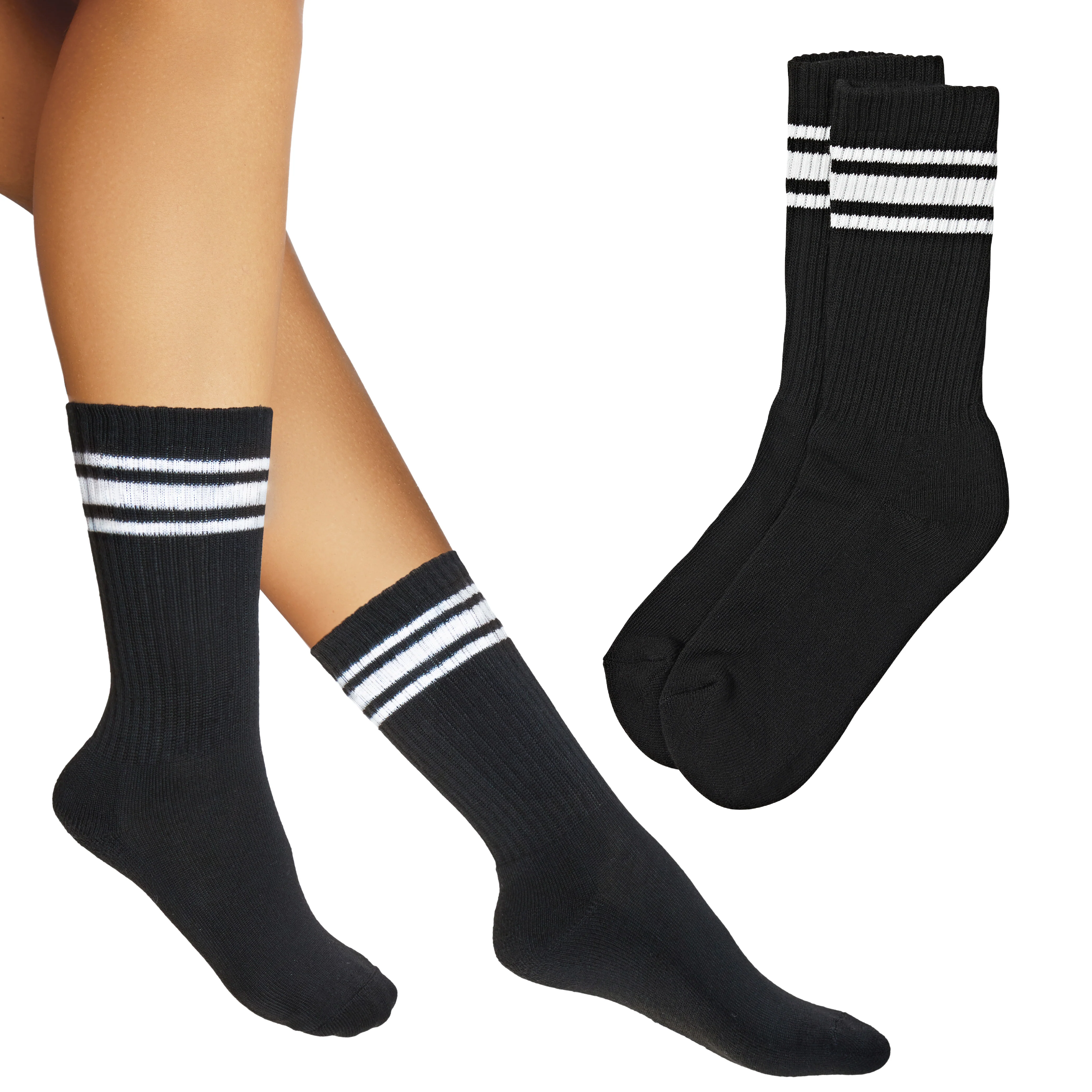 Arria Premium Cushioned Crew Socks - Everyday Cotton Blend - Image 8