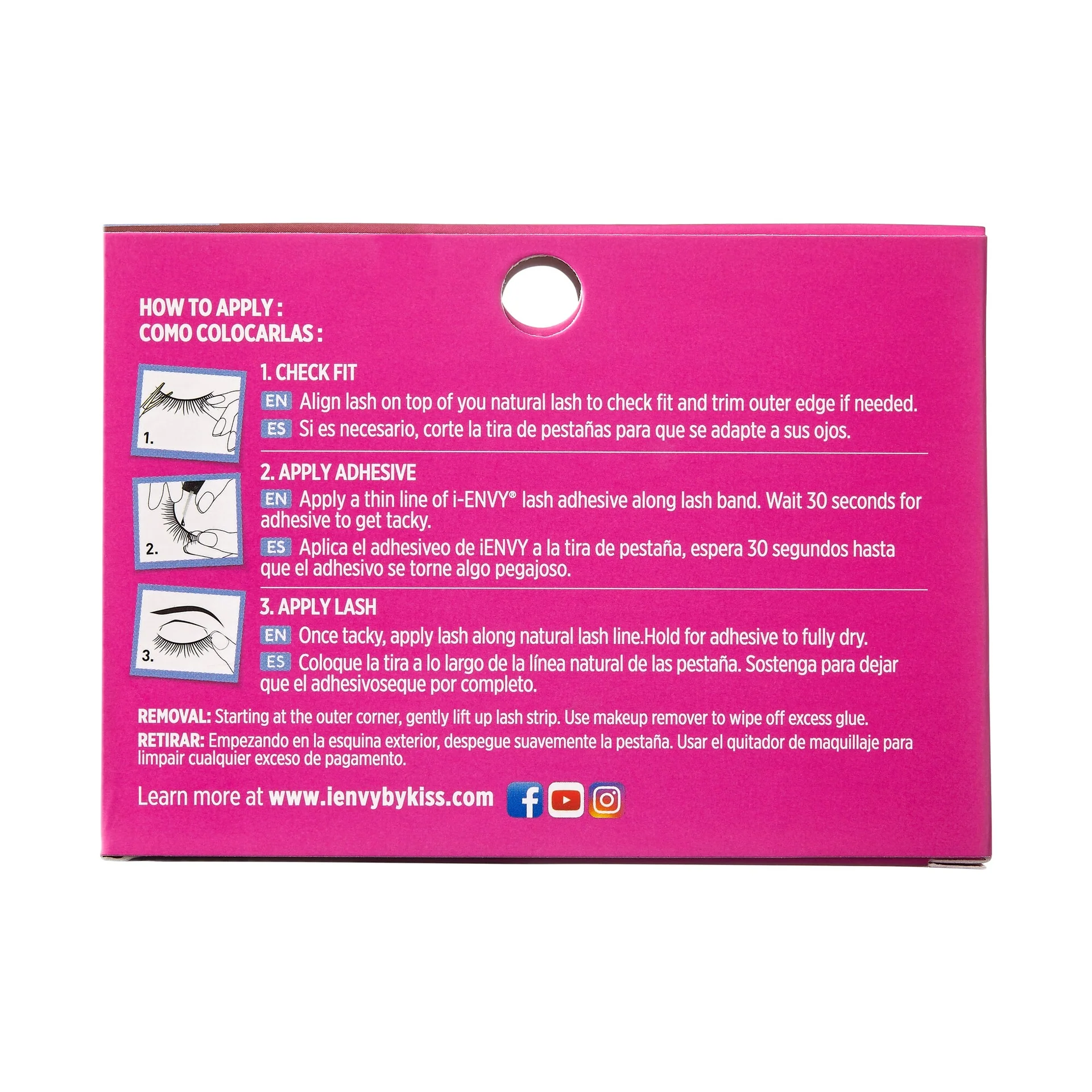 I-ENVY Au Naturale Premium Human Hair Strip Lashes - Image 5