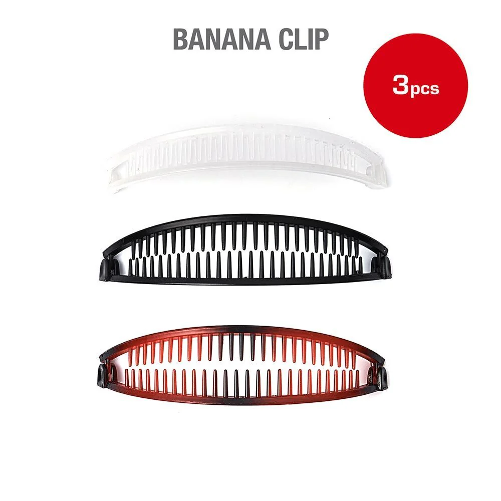 RED by KISS Banana Clip (3pcs) - Image 3