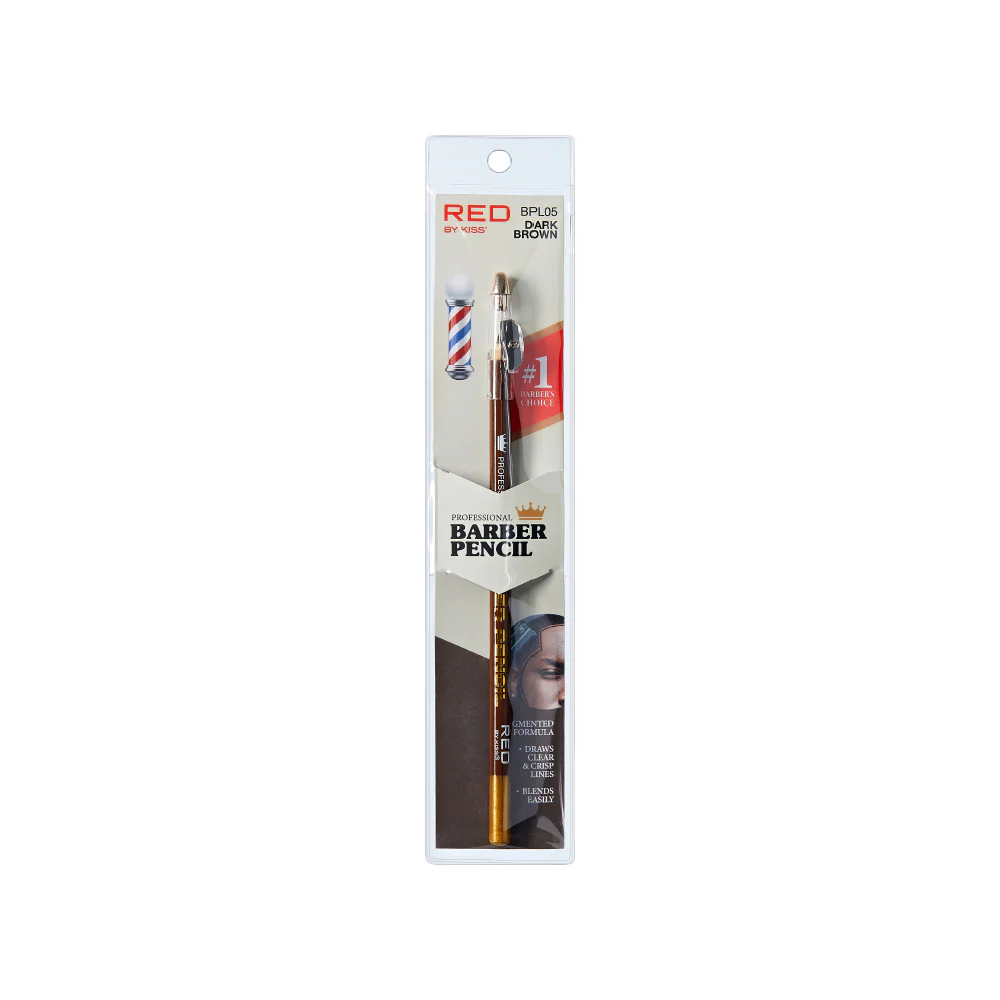 RED by KISS Barber Pencil Hairline Edge Liner With Built-In Sharpener - Image 4