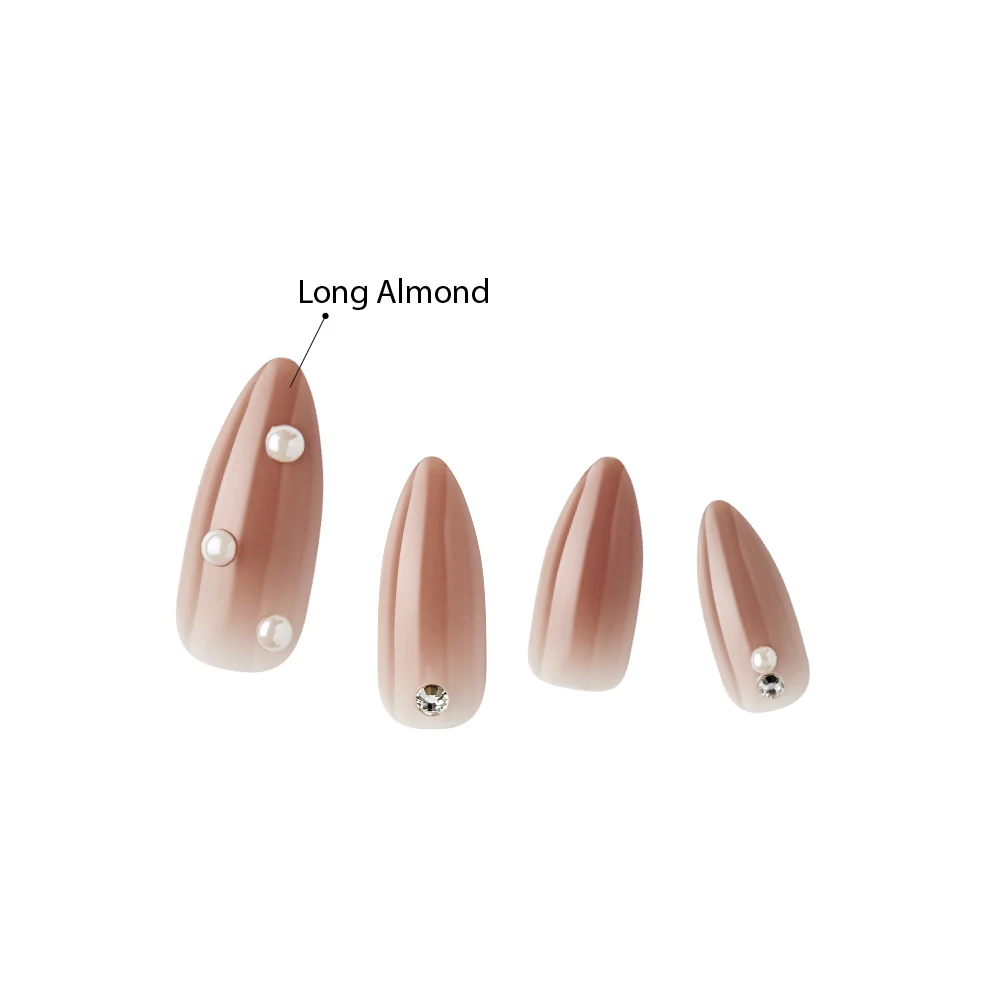 KISS Bare but Better Premium Nails - Sunny - Image 5