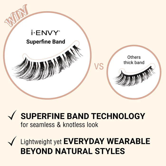 I-ENVY Bare Strip Lashes - Image 2