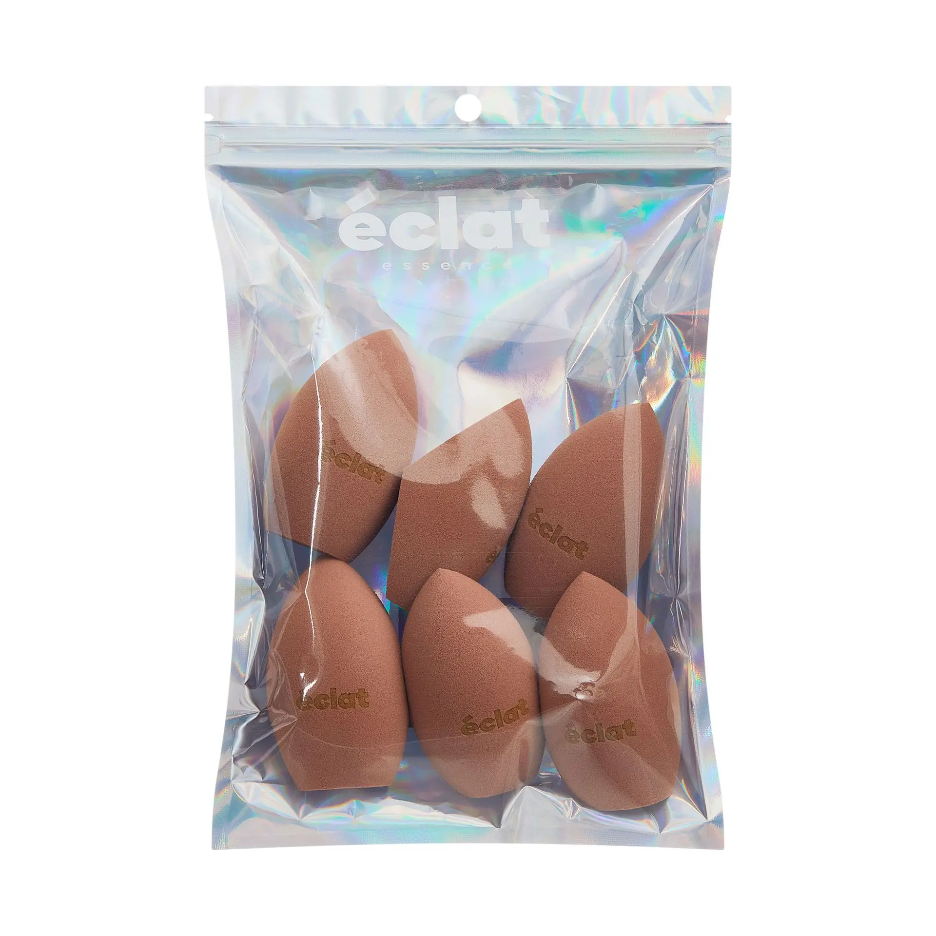éclat Beauty Blender Makeup Sponge Set - 6pcs Super Soft & Bouncy Applicator - Image 18