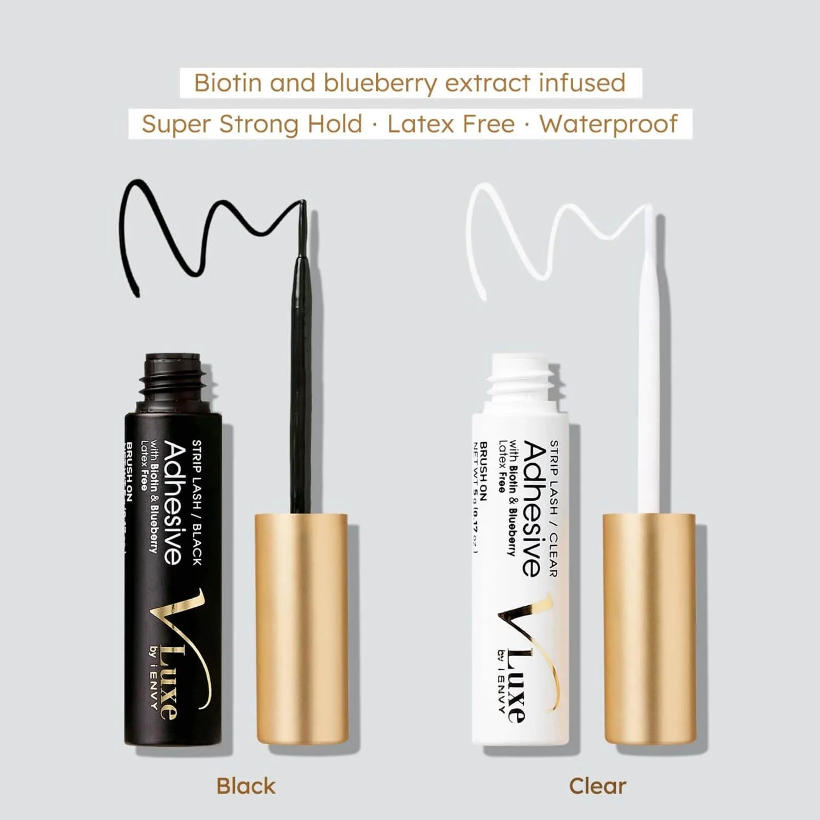 VLuxe By i•ENVY Biotin Strip Lash Glue Black - Image 5