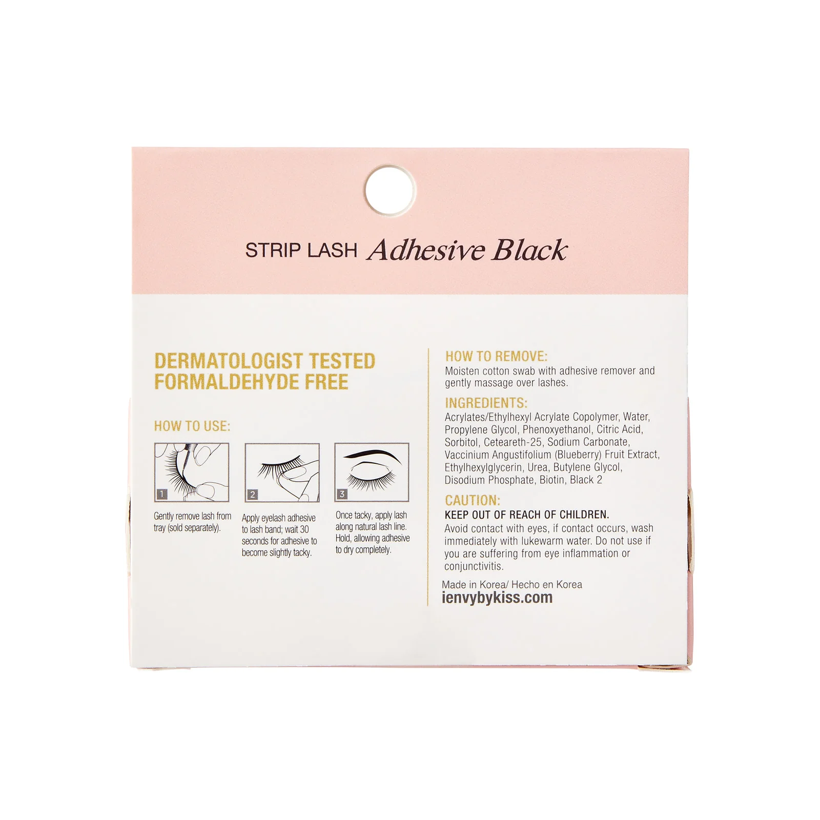 VLuxe By i•ENVY Biotin Strip Lash Glue Black - Image 6