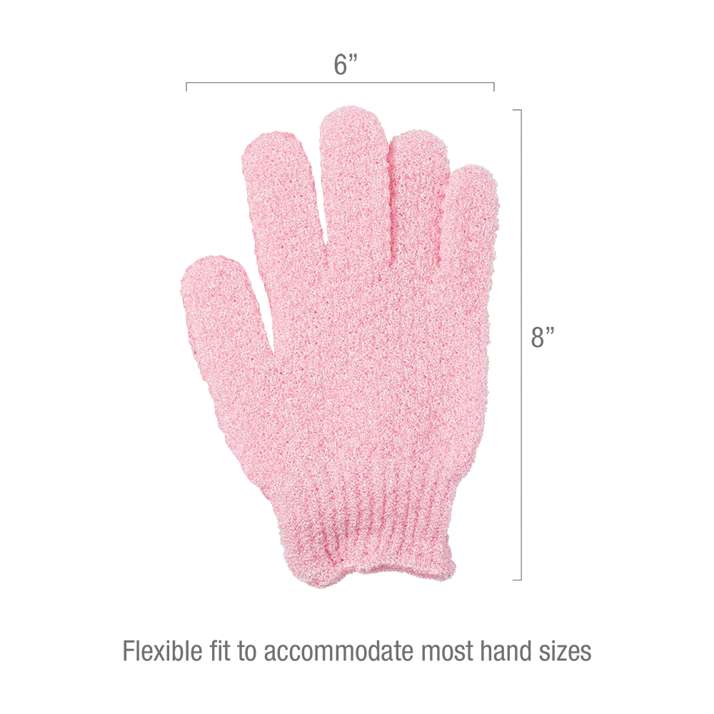 RED by KISS Body Exfoliating Bath And Shower Gloves - Image 3