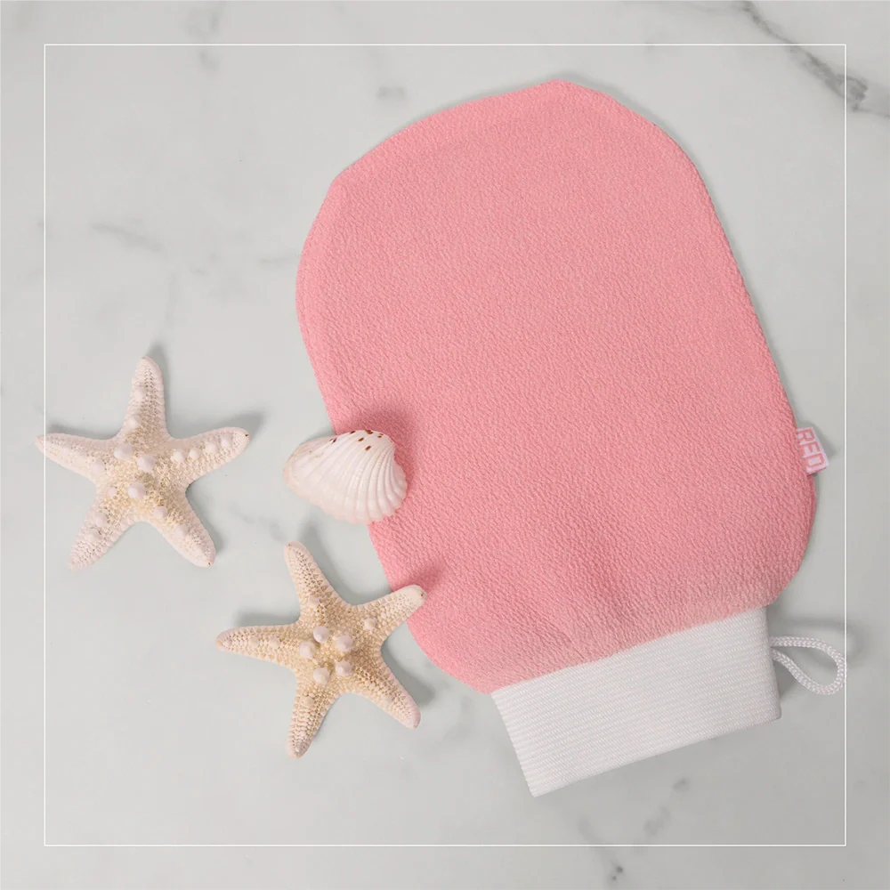 RED by KISS Body Exfoliating Bath And Shower Mitten - Image 6