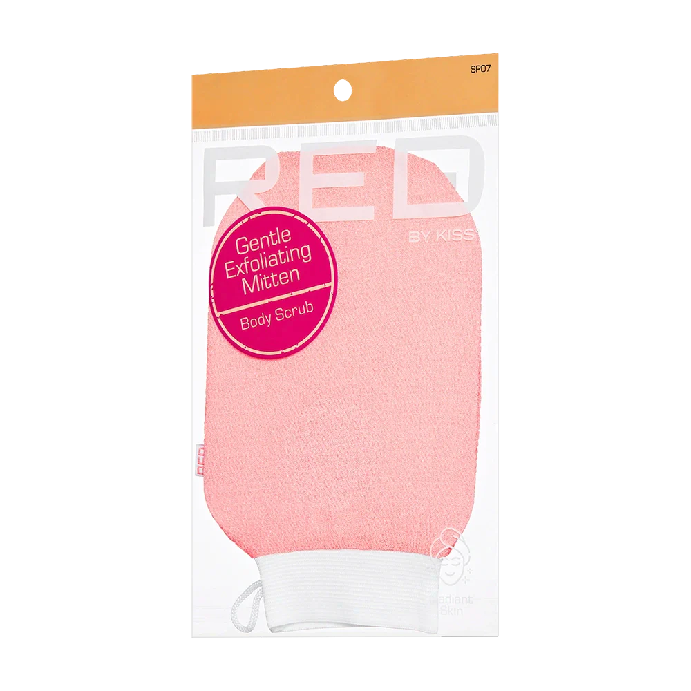 RED by KISS Body Exfoliating Bath And Shower Mitten - Image 7