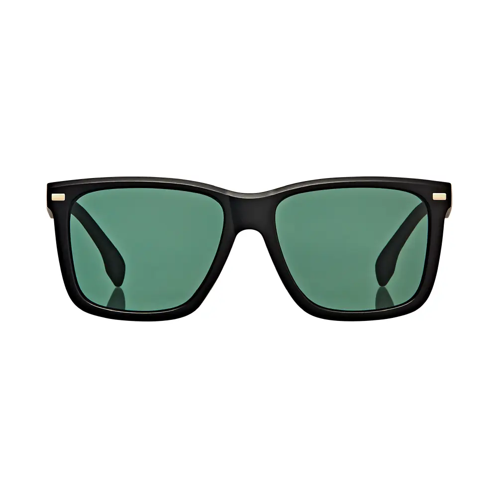 Mad Shade Bold Black Square Frame with Dark UV400 Lens – Lightweight Retro Sunglasses for Men #05 - Image 5