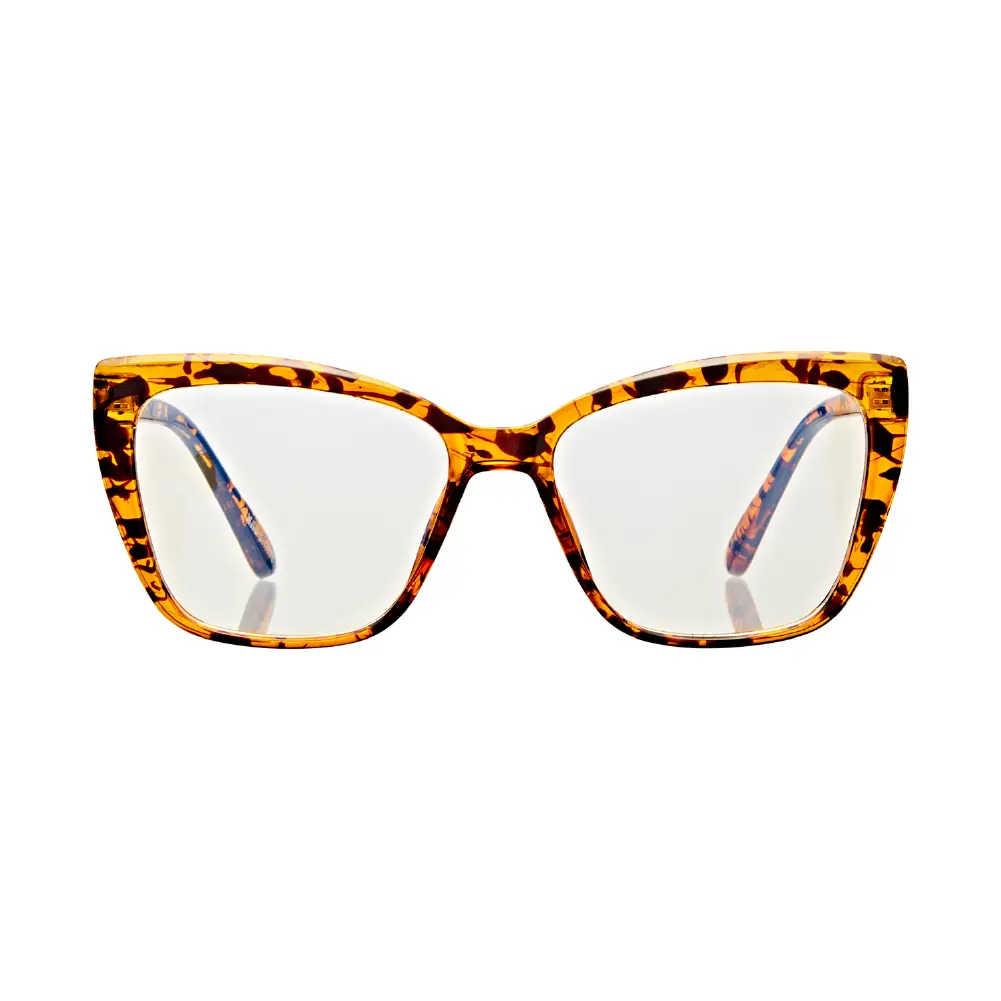 Mad Shade Bold Tortoise Cat Eye Frame with Blue Light Lens Glasses – Retro Style Anti-Glare for Daily Screen Use #49 - Image 5