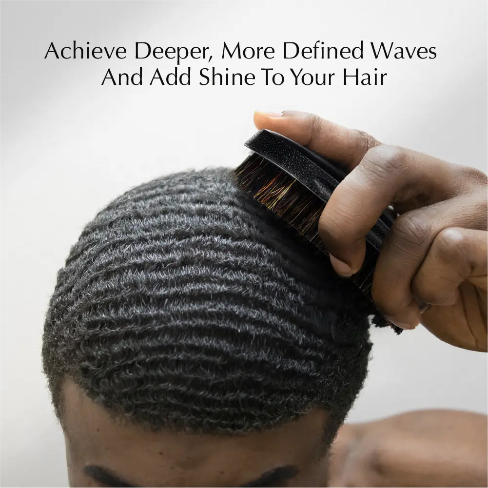 RED by KISS BOW WOW X 360 Power Wave Premium Boar Brush with Case - Image 15