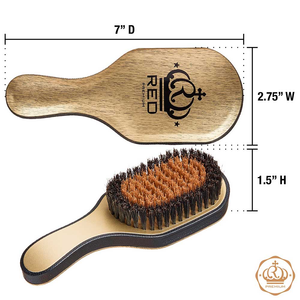 RED by KISS BOW WOW X Metallic 2-in-1 Boar Brush - Image 11