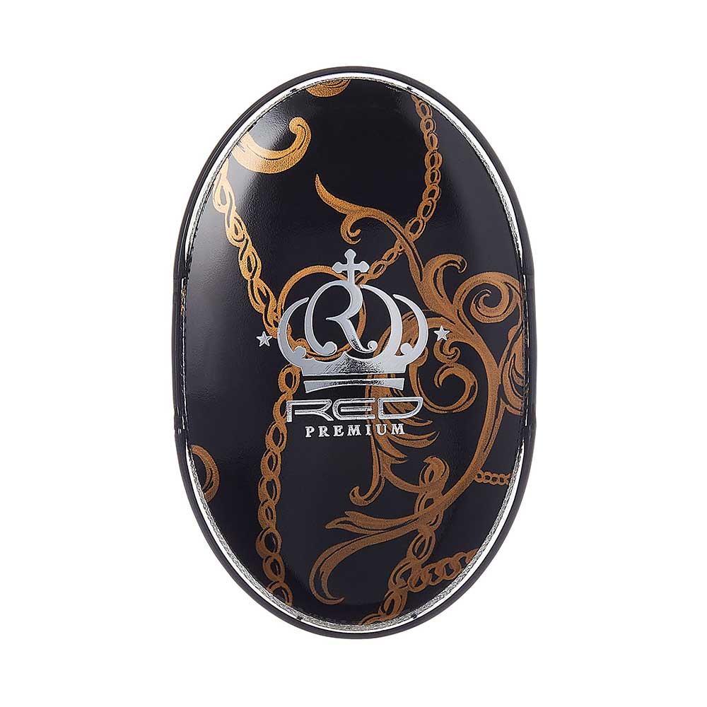 RED by KISS BOW WOW X Pocket Wave Medium Boar Brush with Case - Image 4