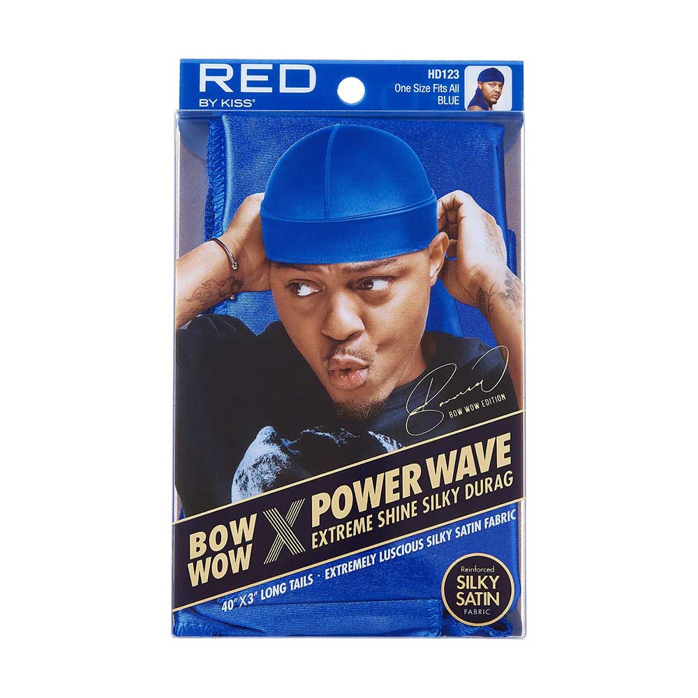 RED by KISS BOW WOW X Power Wave Extreme Shine Silky Durag - Image 3