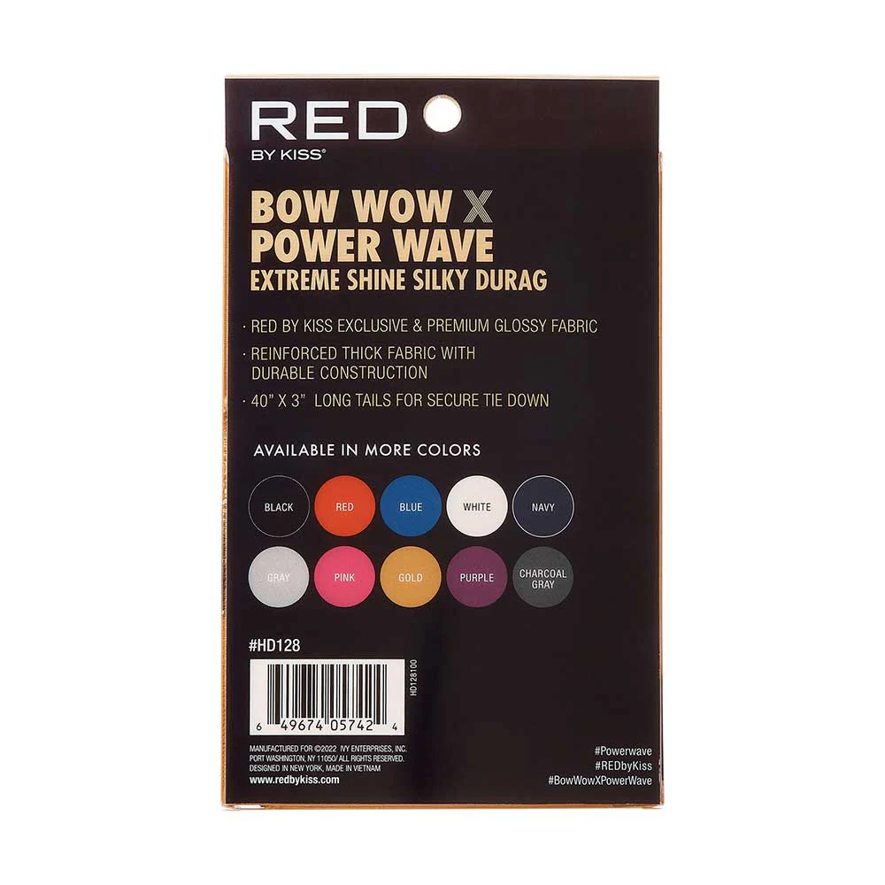 RED by KISS BOW WOW X Power Wave Extreme Shine Silky Durag - Image 38