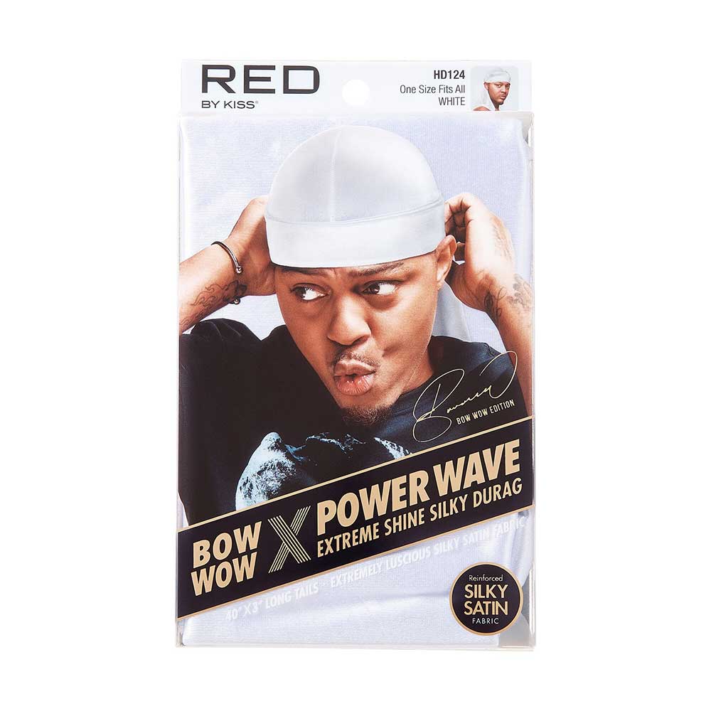 RED by KISS BOW WOW X Power Wave Extreme Shine Silky Durag - Image 4