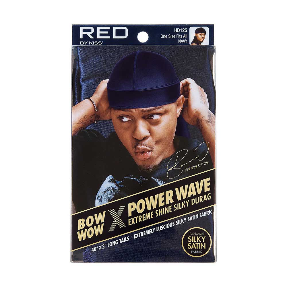 RED by KISS BOW WOW X Power Wave Extreme Shine Silky Durag - Image 5