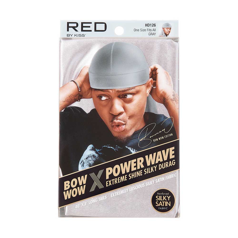 RED by KISS BOW WOW X Power Wave Extreme Shine Silky Durag - Image 6