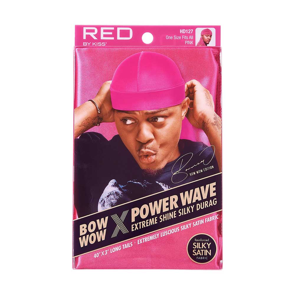 RED by KISS BOW WOW X Power Wave Extreme Shine Silky Durag - Image 7
