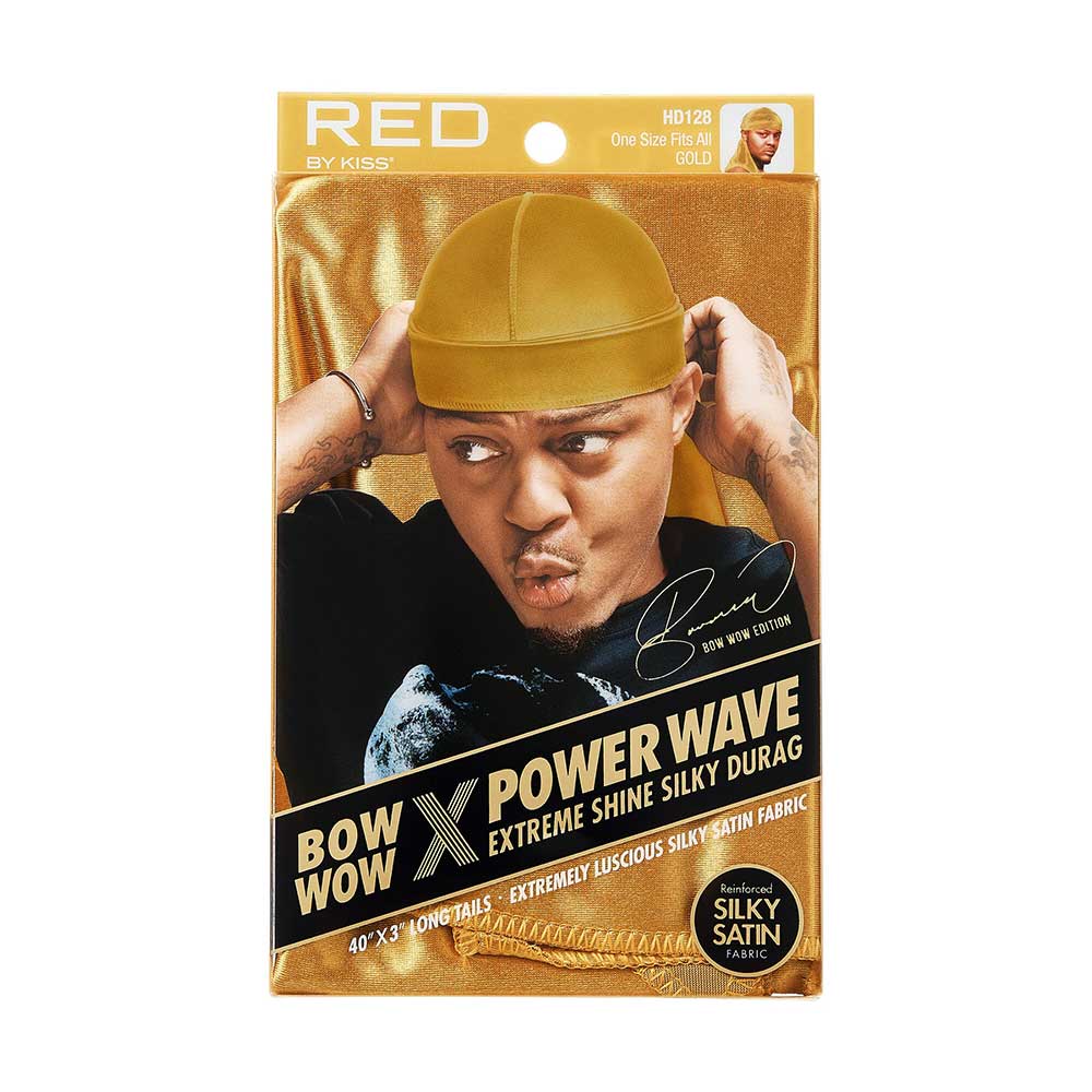 RED by KISS BOW WOW X Power Wave Extreme Shine Silky Durag - Image 8