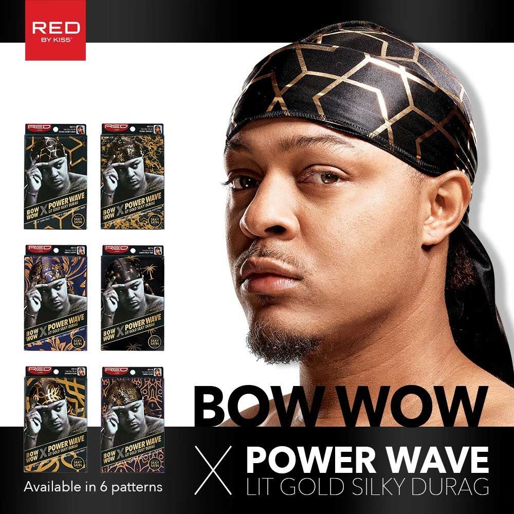RED by KISS BOW WOW X Power Wave LIT Silky Durag - Image 29
