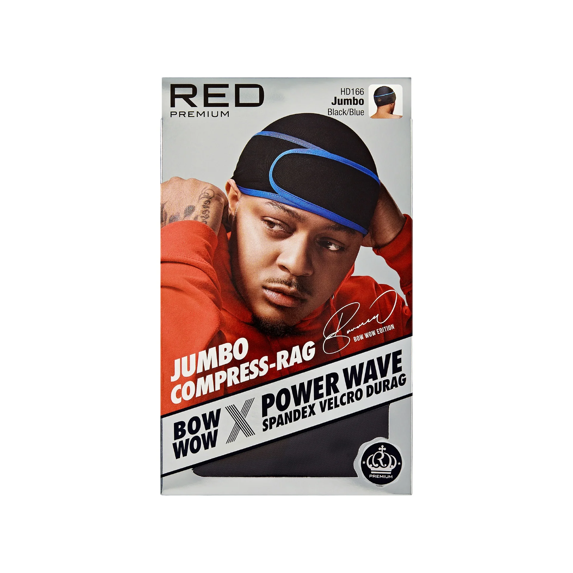 RED by KISS BOW WOW X Power Wave Spandex Hook and Loop Fastener Compress Rag - Image 13