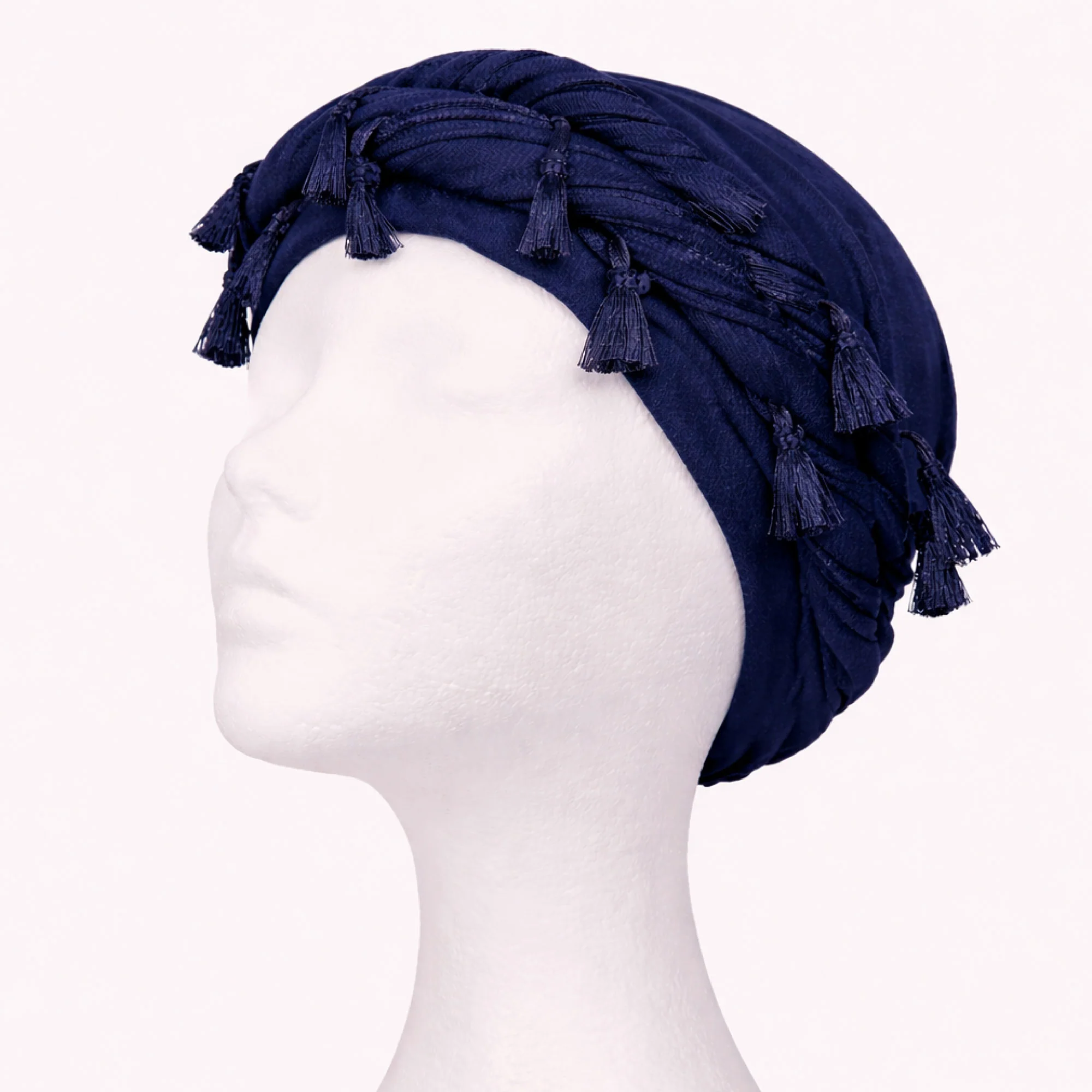 RED by KISS BOW WOW X Satin Lined Halo Tessel Turban Soft - Image 13