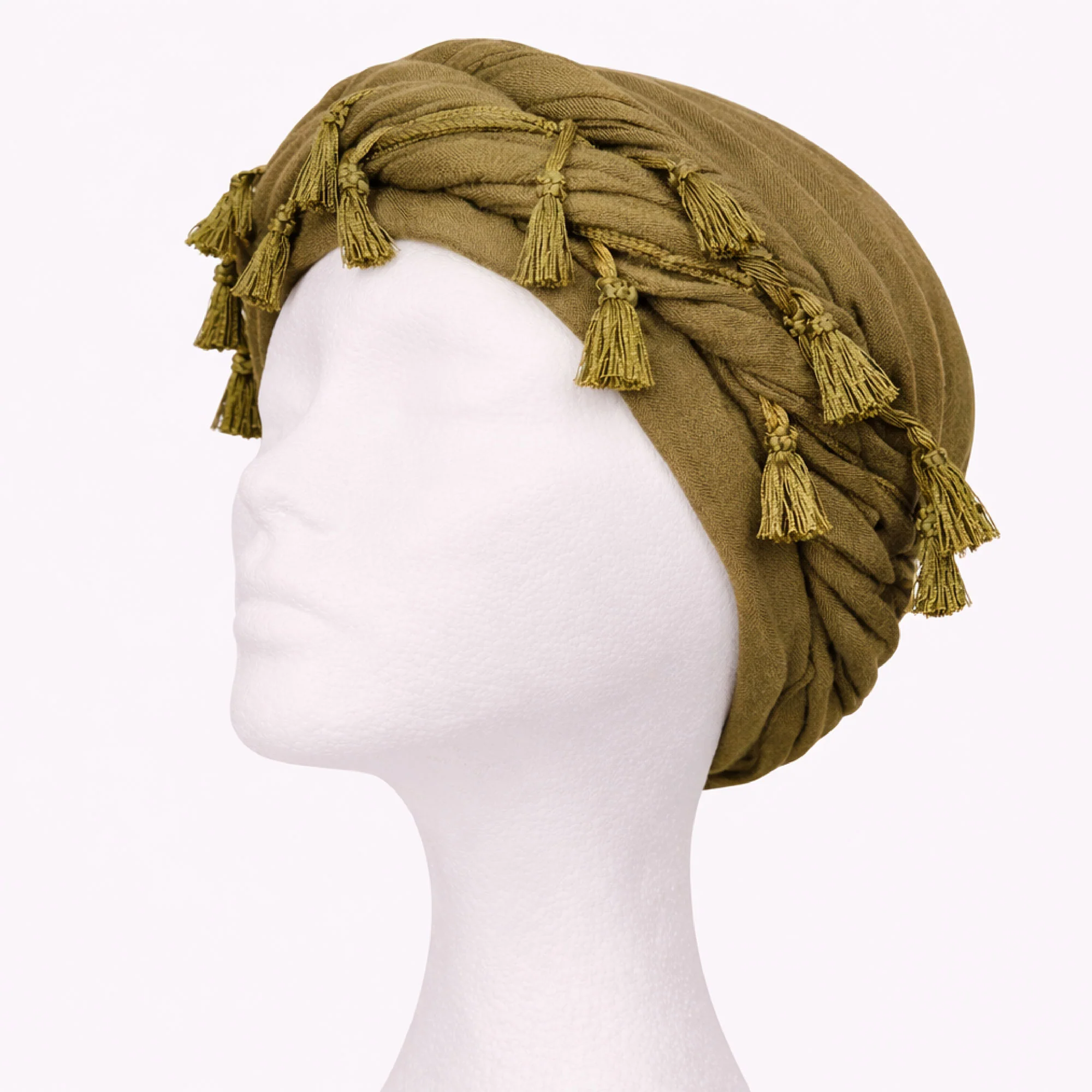 RED by KISS BOW WOW X Satin Lined Halo Tessel Turban Soft - Image 22