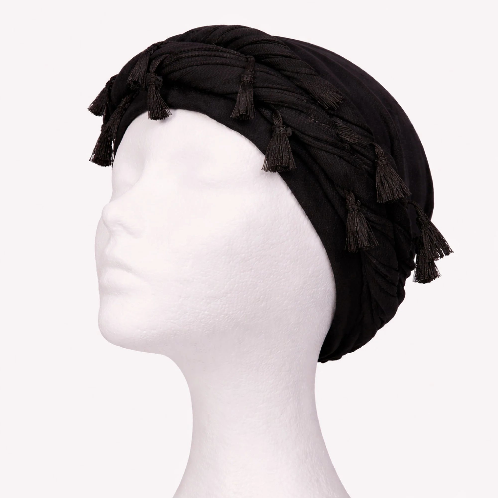 RED by KISS BOW WOW X Satin Lined Halo Tessel Turban Soft - Image 4