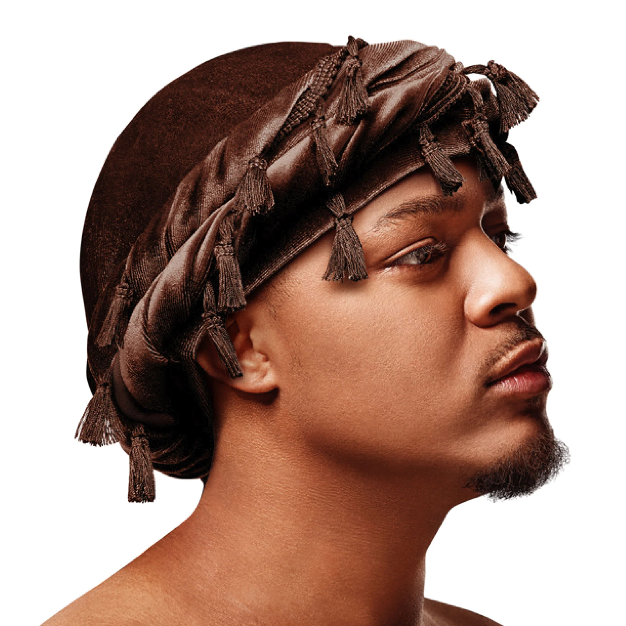 RED by KISS BOW WOW X Satin Lined Halo Tessel Turban Soft - Image 46