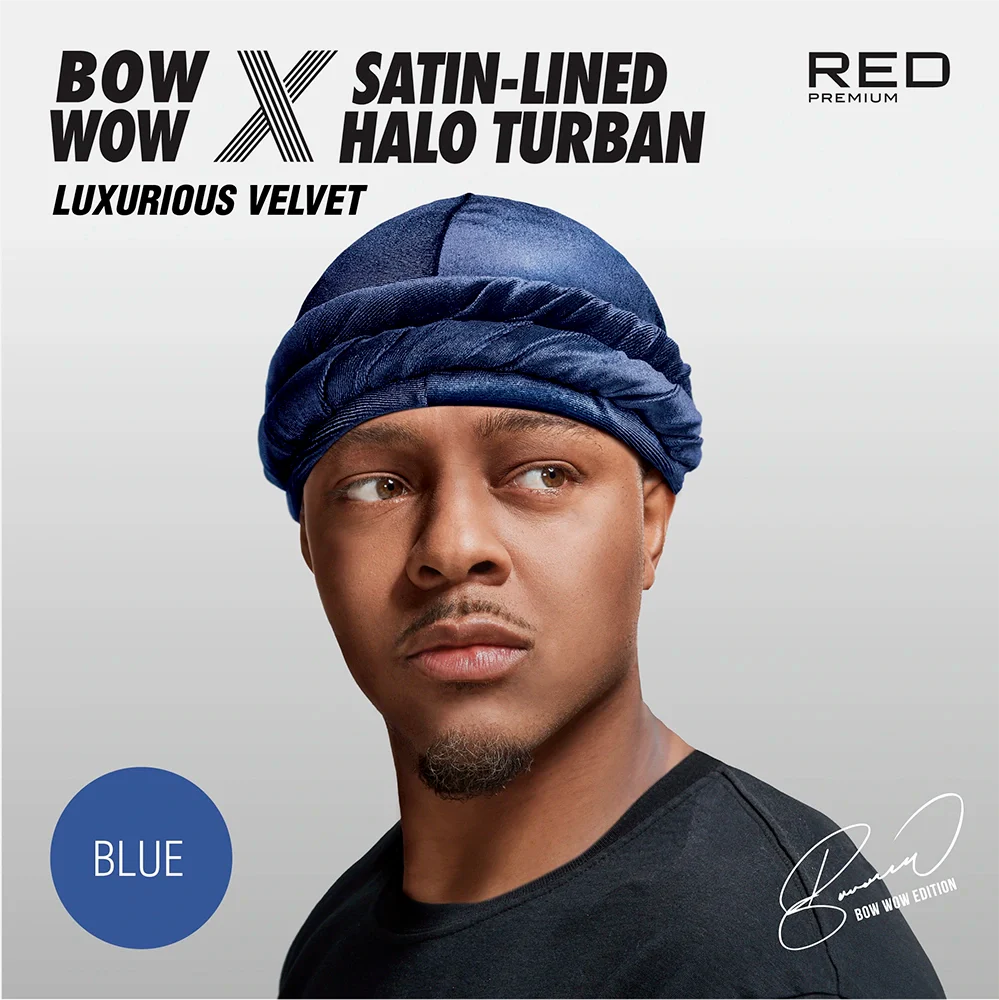 RED by KISS BOW WOW X Satin Lined Halo Turban Soft Jersey - Image 12