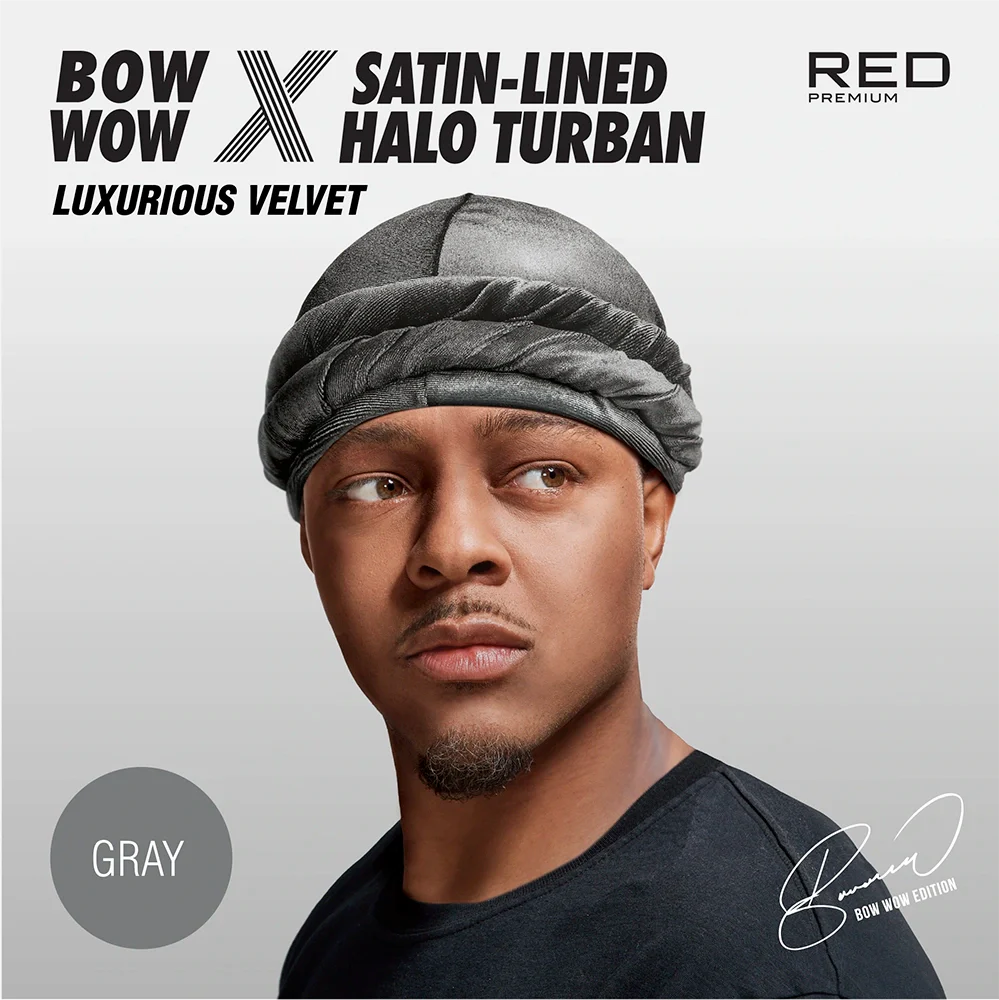 RED by KISS BOW WOW X Satin Lined Halo Turban Soft Jersey - Image 13