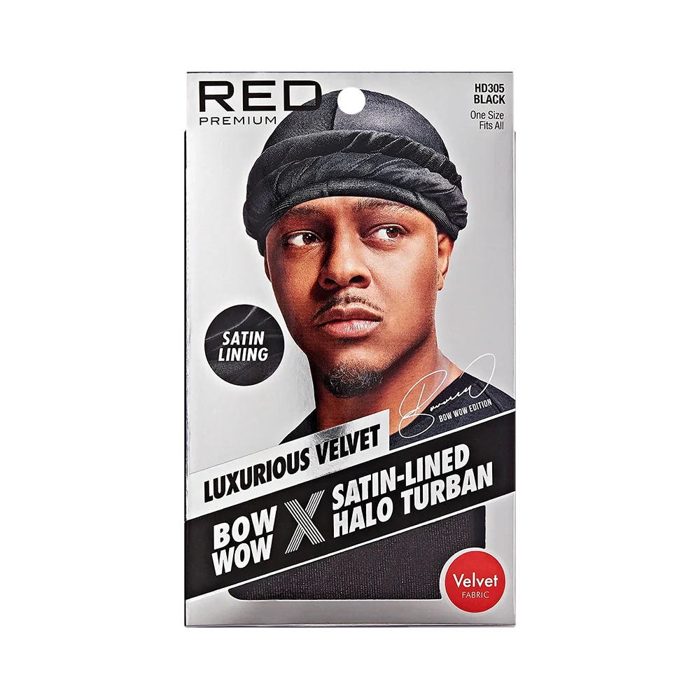RED by KISS BOW WOW X Satin Lined Halo Turban Soft Jersey - Image 50