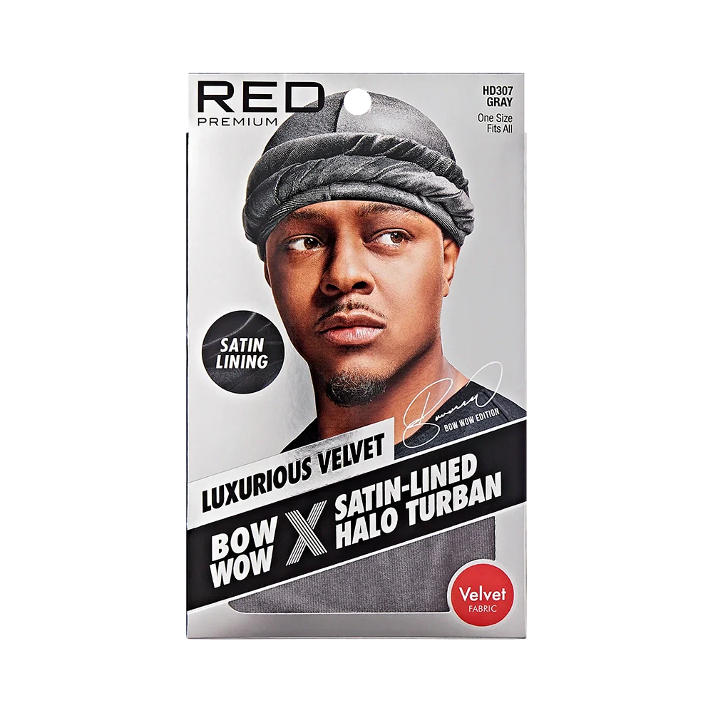 RED by KISS BOW WOW X Satin Lined Halo Turban Soft Jersey - Image 7