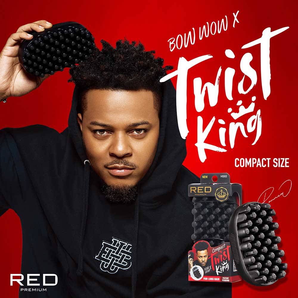 RED by KISS BOW WOW X Twist King Premium Luxury Twist Styler Brush - Image 12