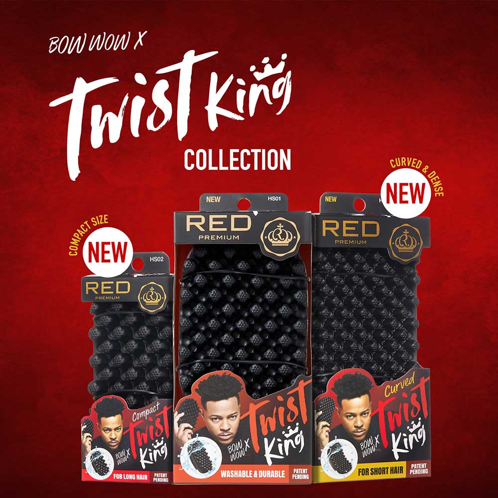 RED by KISS BOW WOW X Twist King Premium Luxury Twist Styler Brush - Image 15