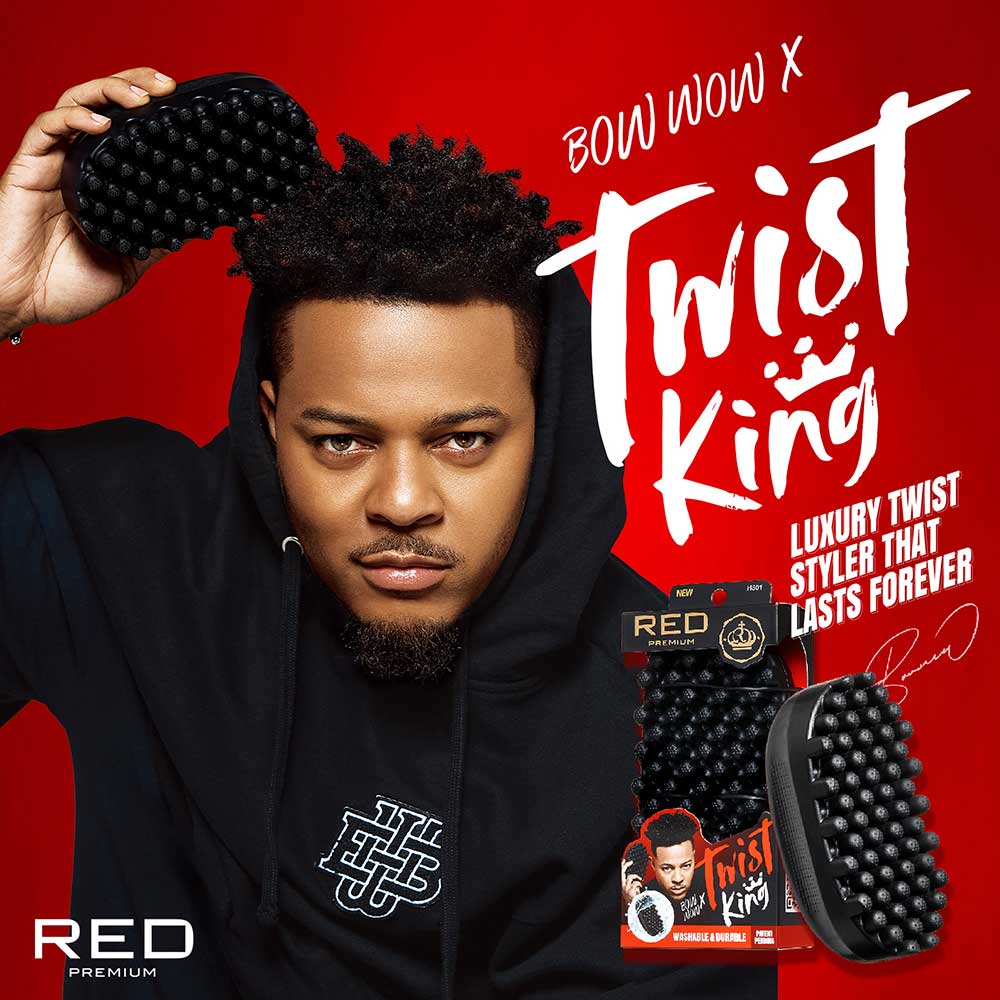 RED by KISS BOW WOW X Twist King Premium Luxury Twist Styler Brush - Image 5