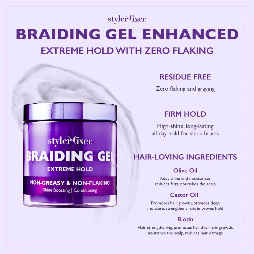 RED by KISS Braiding Gel Extreme Hold - Image 16