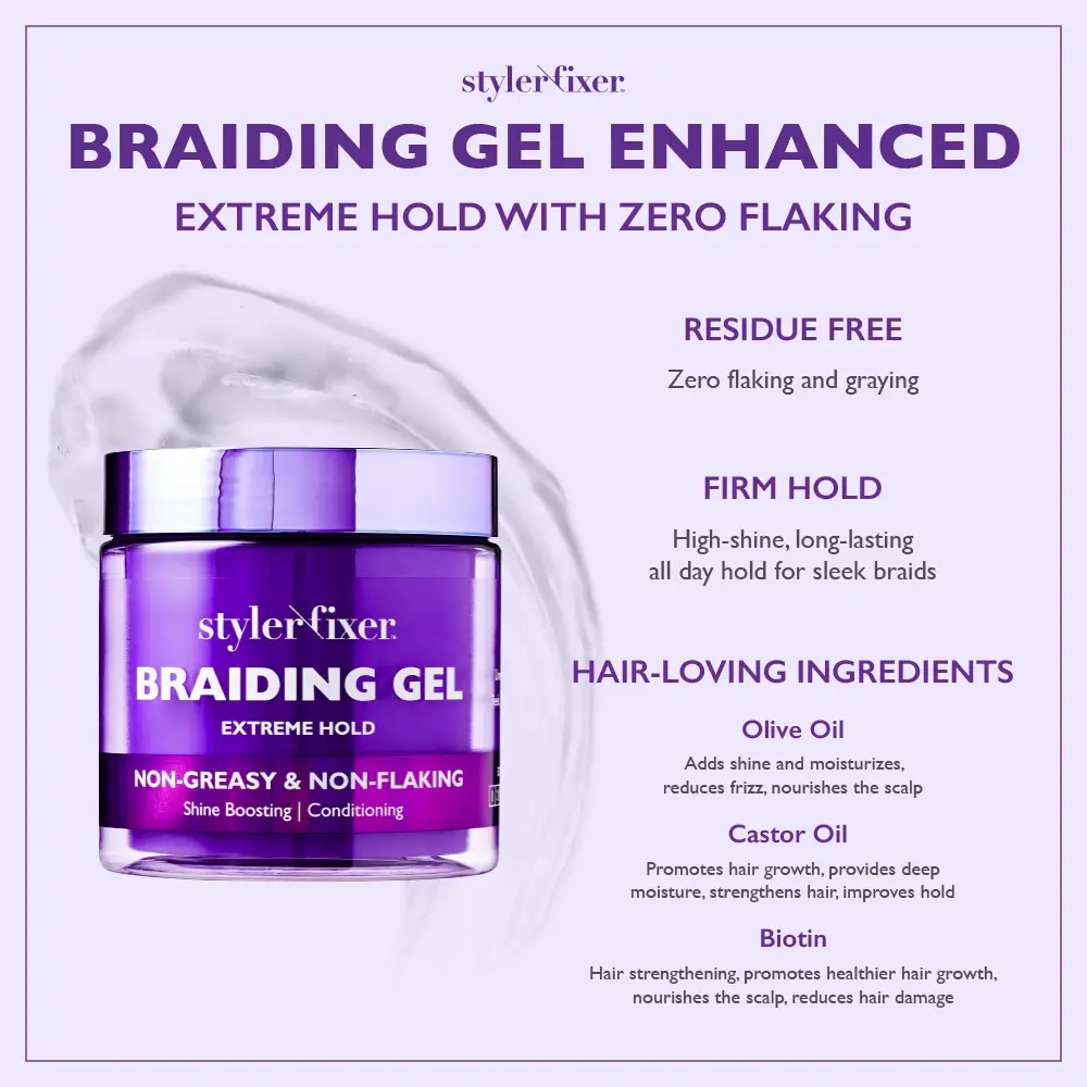 RED by KISS Braiding Gel Extreme Hold - Image 9
