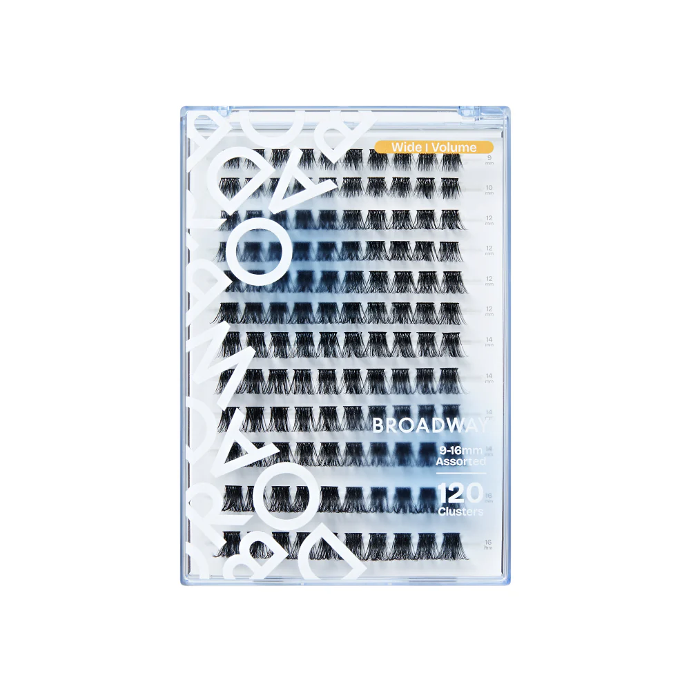 Broadway DIY Lash Clusters Mega Pack - 9-16mm Assorted Individual Lash Extensions - Image 10