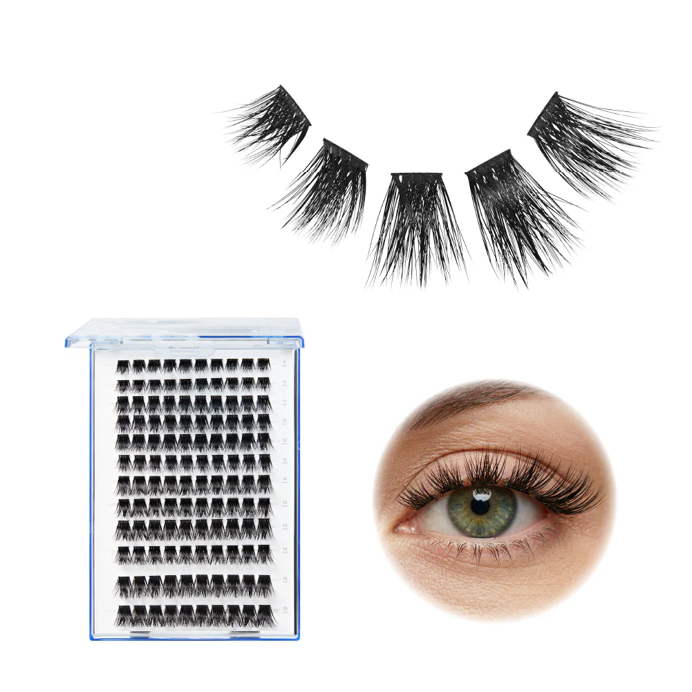 Broadway DIY Lash Clusters Mega Pack - 9-16mm Assorted Individual Lash Extensions - Image 12