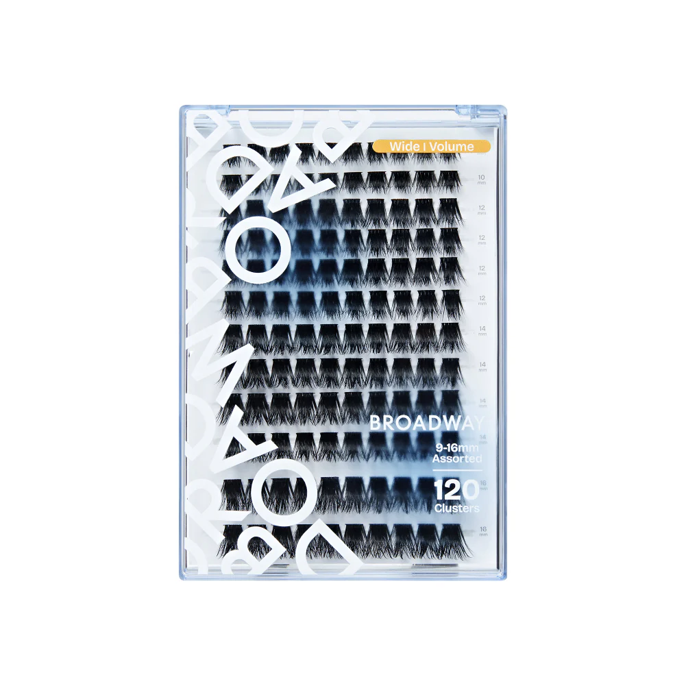 Broadway DIY Lash Clusters Mega Pack - 9-16mm Assorted Individual Lash Extensions - Image 15