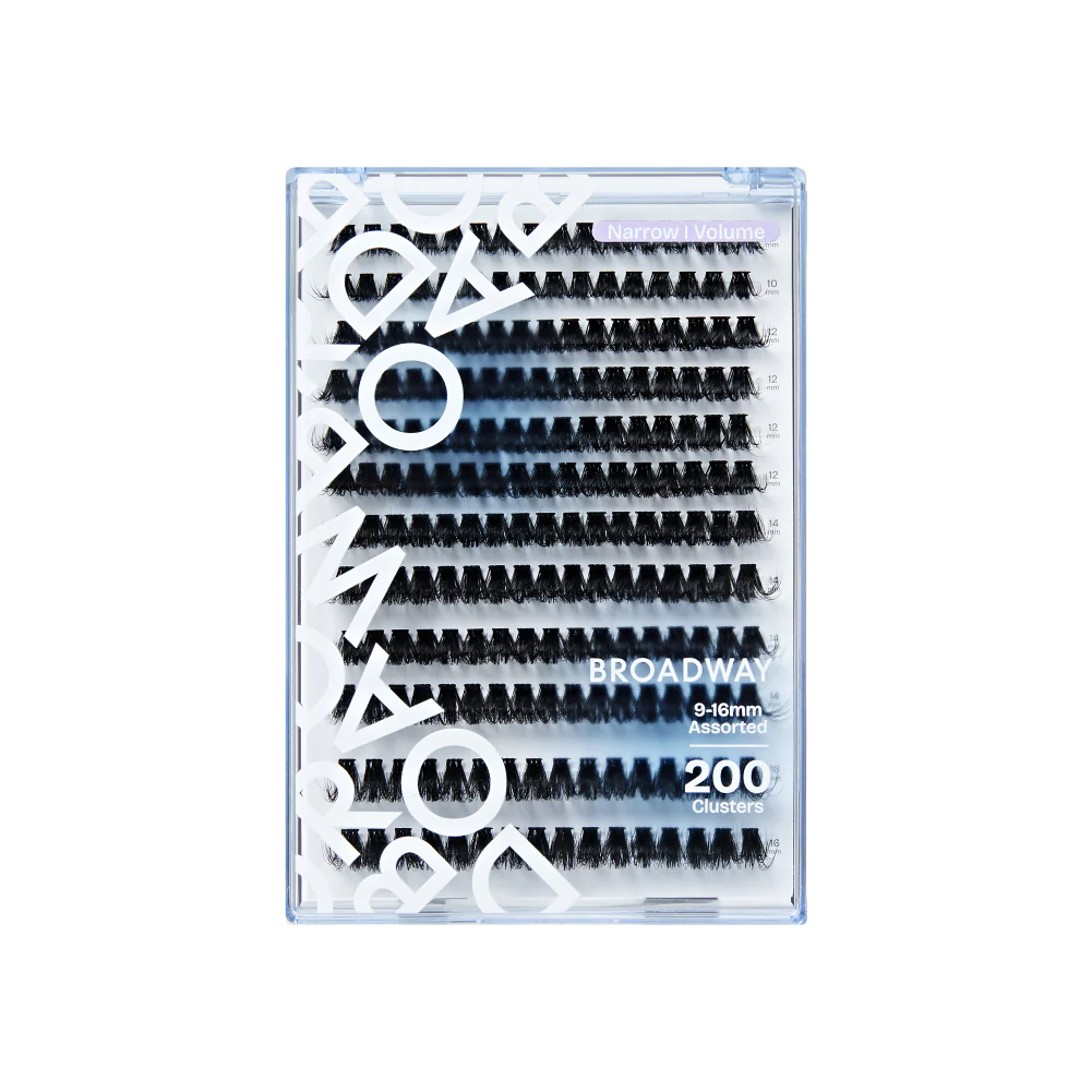 Broadway DIY Lash Clusters Mega Pack - 9-16mm Assorted Individual Lash Extensions - Image 27
