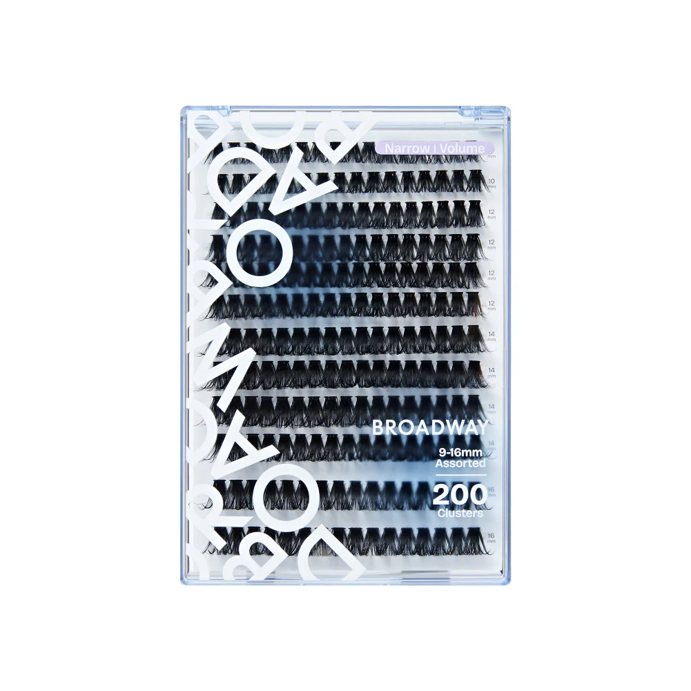 Broadway DIY Lash Clusters Mega Pack - 9-16mm Assorted Individual Lash Extensions - Image 33