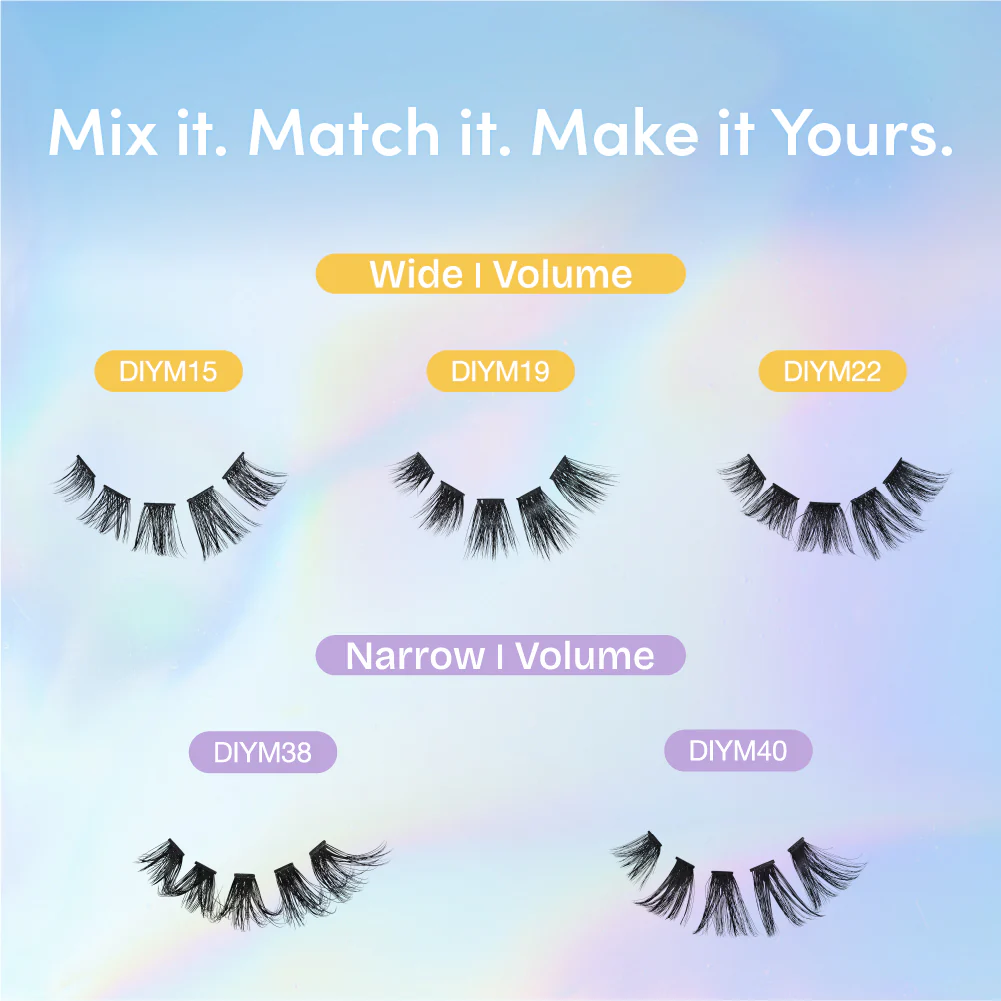 Broadway DIY Lash Clusters Mega Pack - 9-16mm Assorted Individual Lash Extensions - Image 6