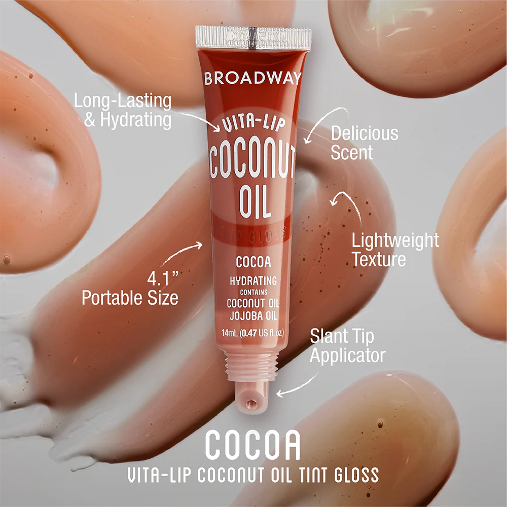 Ruby Kisses Broadway Lip Gloss Moisturizing, Soothing & Super Shiny Tinted Vita Lip - Image 14
