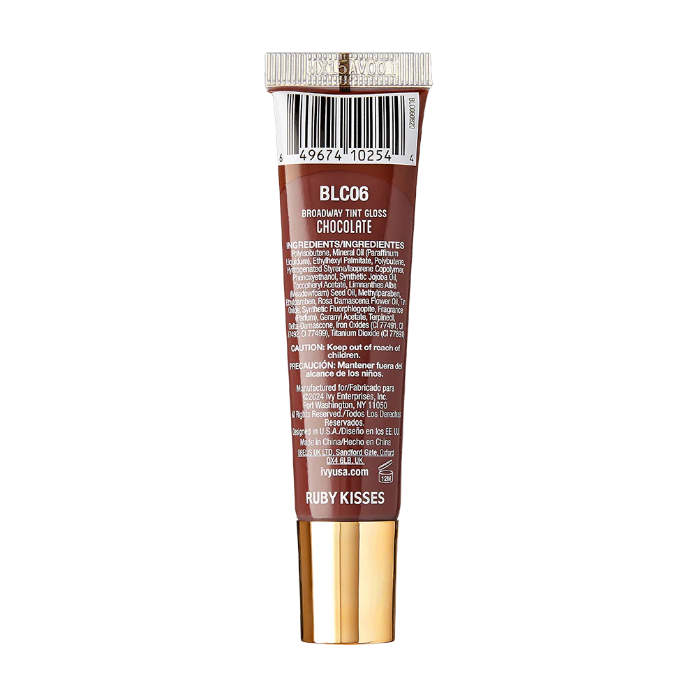 Ruby Kisses Broadway Lip Gloss Moisturizing, Soothing & Super Shiny Tinted Vita Lip - Image 48