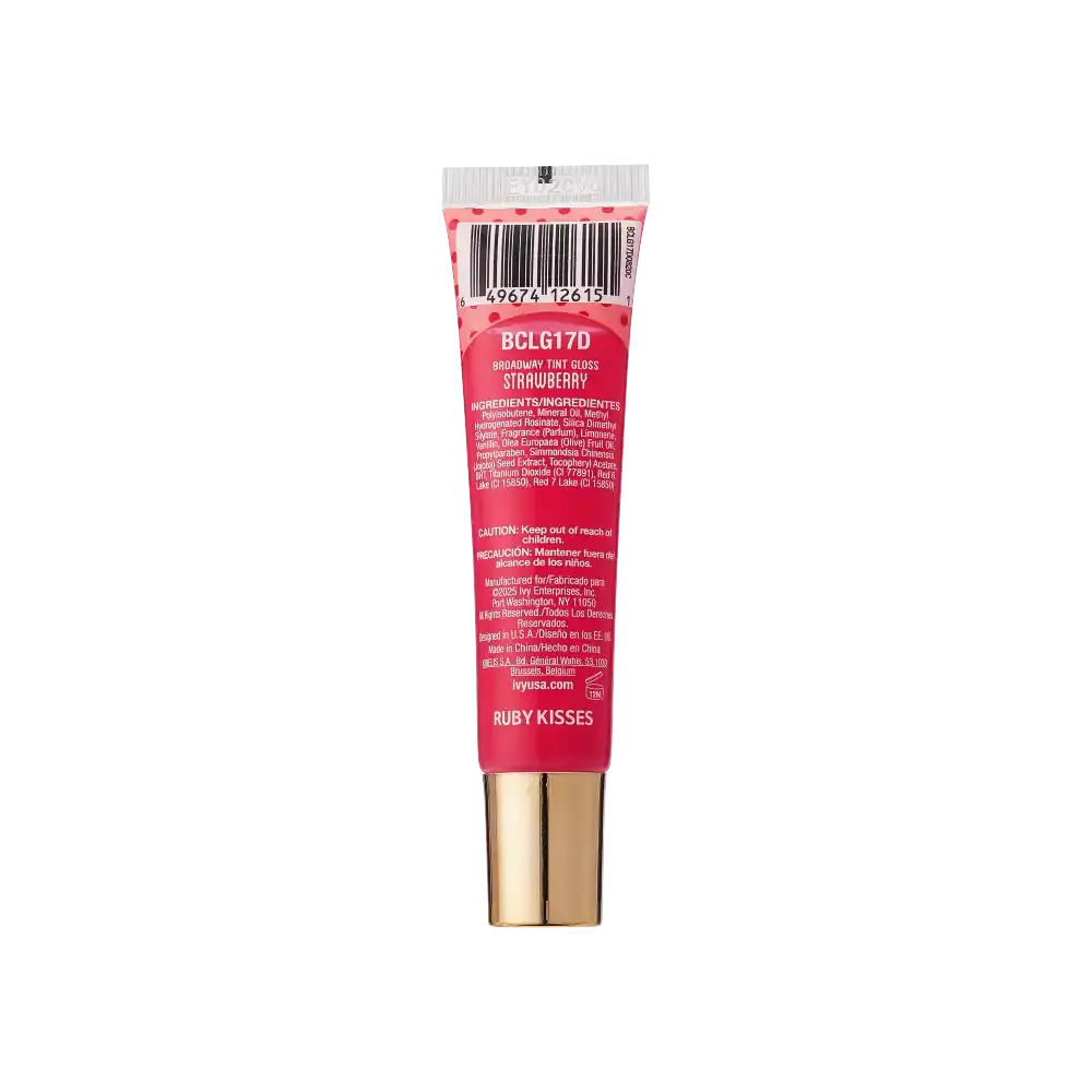 Ruby Kisses Broadway Lip Gloss Moisturizing, Soothing & Super Shiny Tinted Vita Lip - Image 57